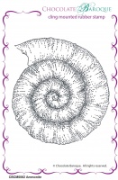 Ammonite Individual cling mounted rubber stamp